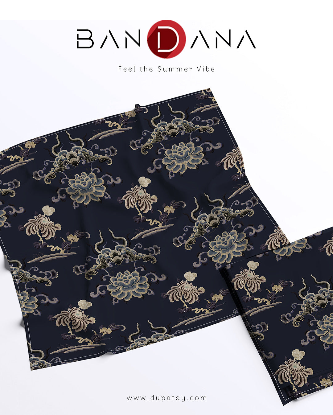 Cloud Bloom Bandana