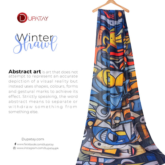 Abstract shawl
