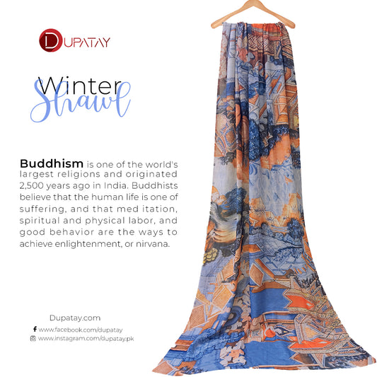 Buddhism shawl